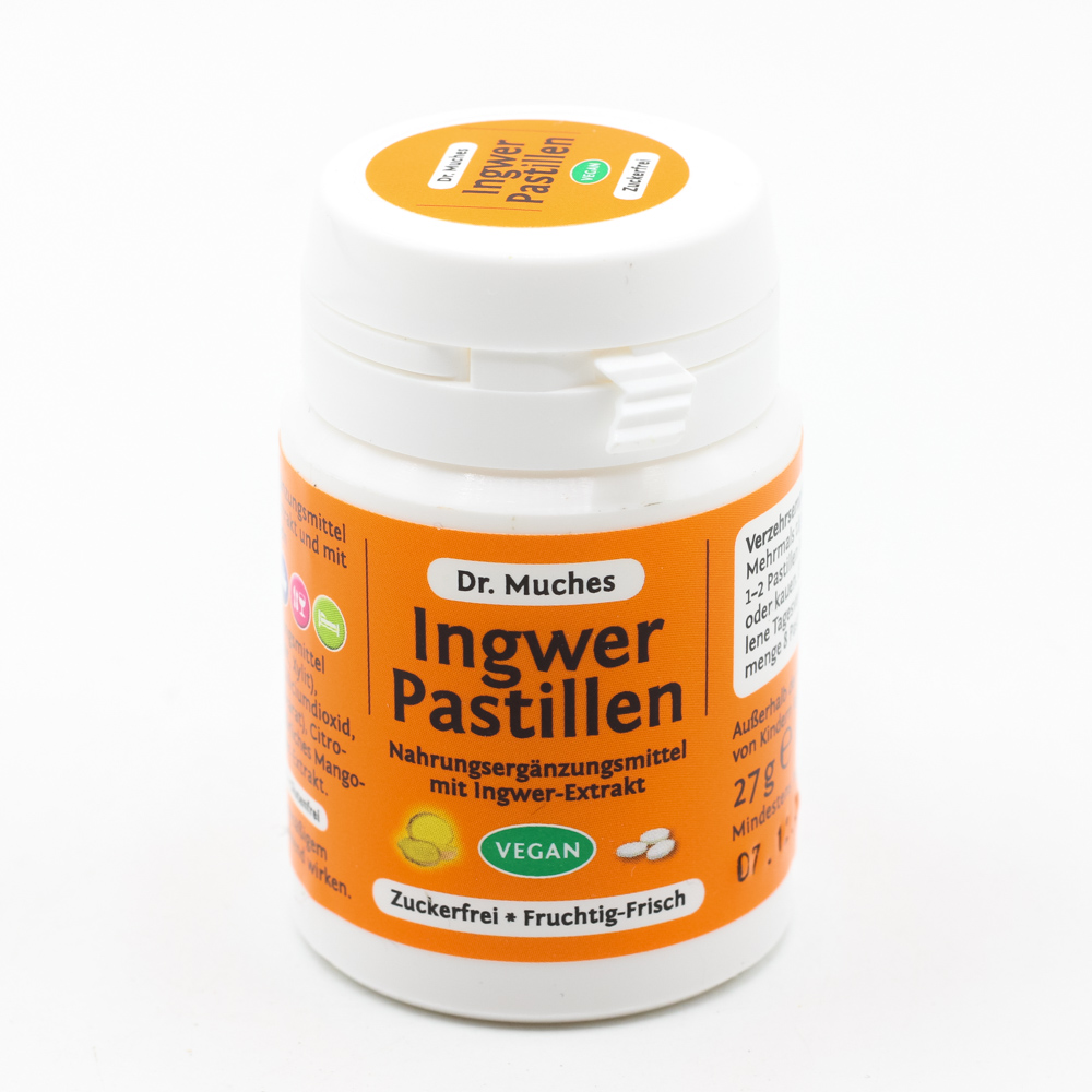 INGWER PASTILLEN Dr.Muches zuckerfrei