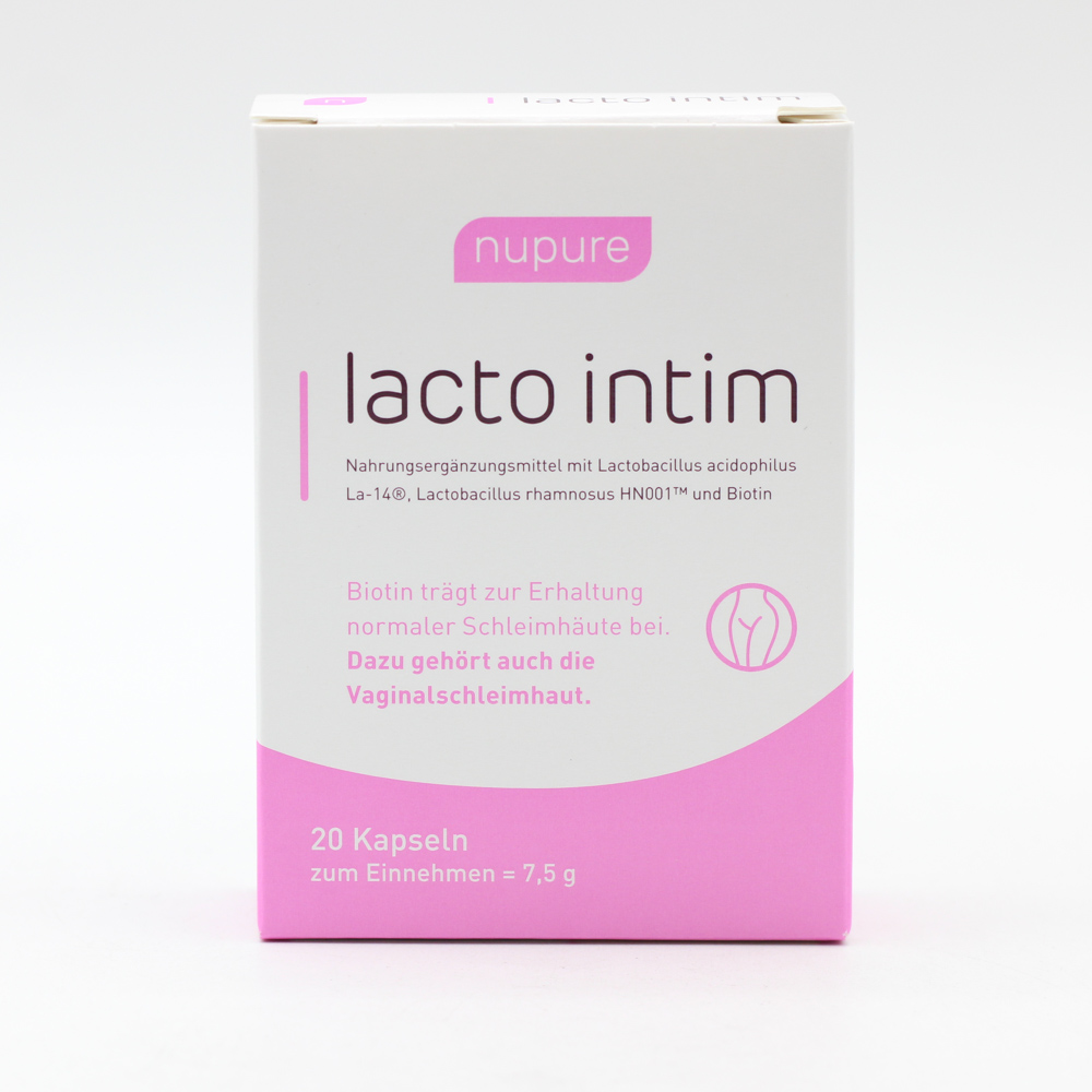 LACTO INTIM oral Probiotikum bei bakt.Vaginose