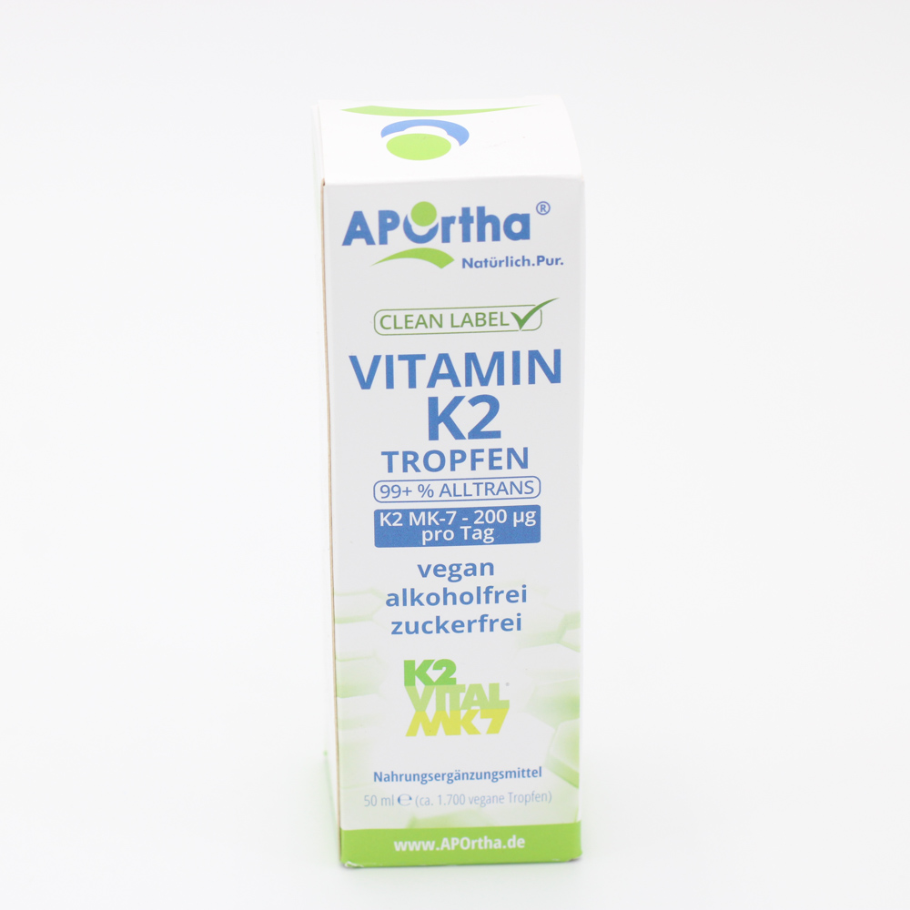 VITAMIN K2 MK7 Tropfen K2VITAL 200 μg