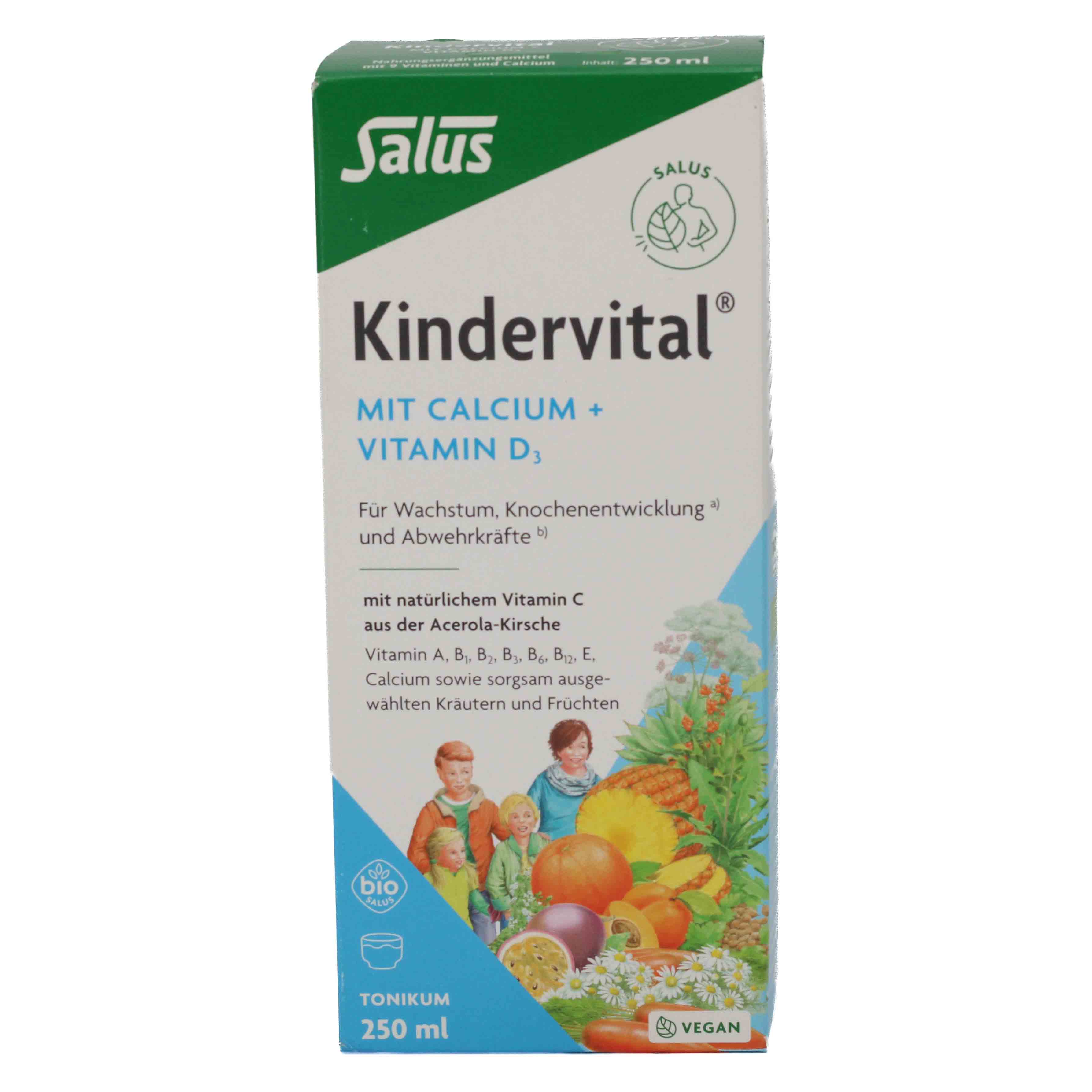 KINDERVITAL mit Calcium+D3 Tonikum Salus