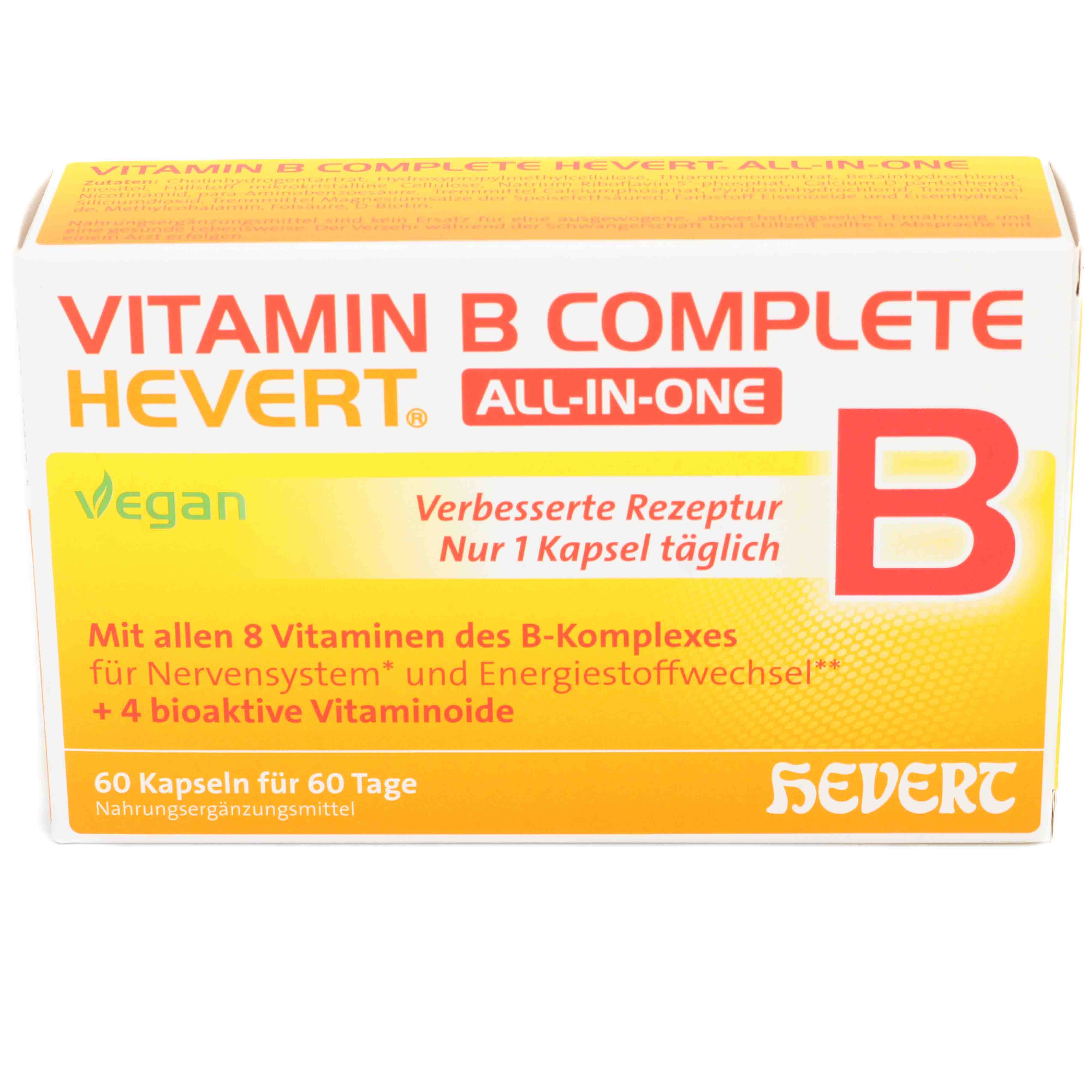 VITAMIN B COMPLETE Hevert all-in-one Kapseln