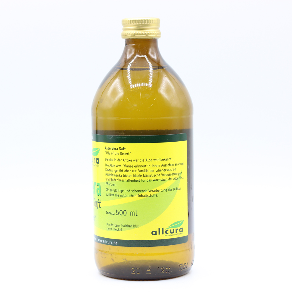 ALOE VERA SAFT Ganzblatt