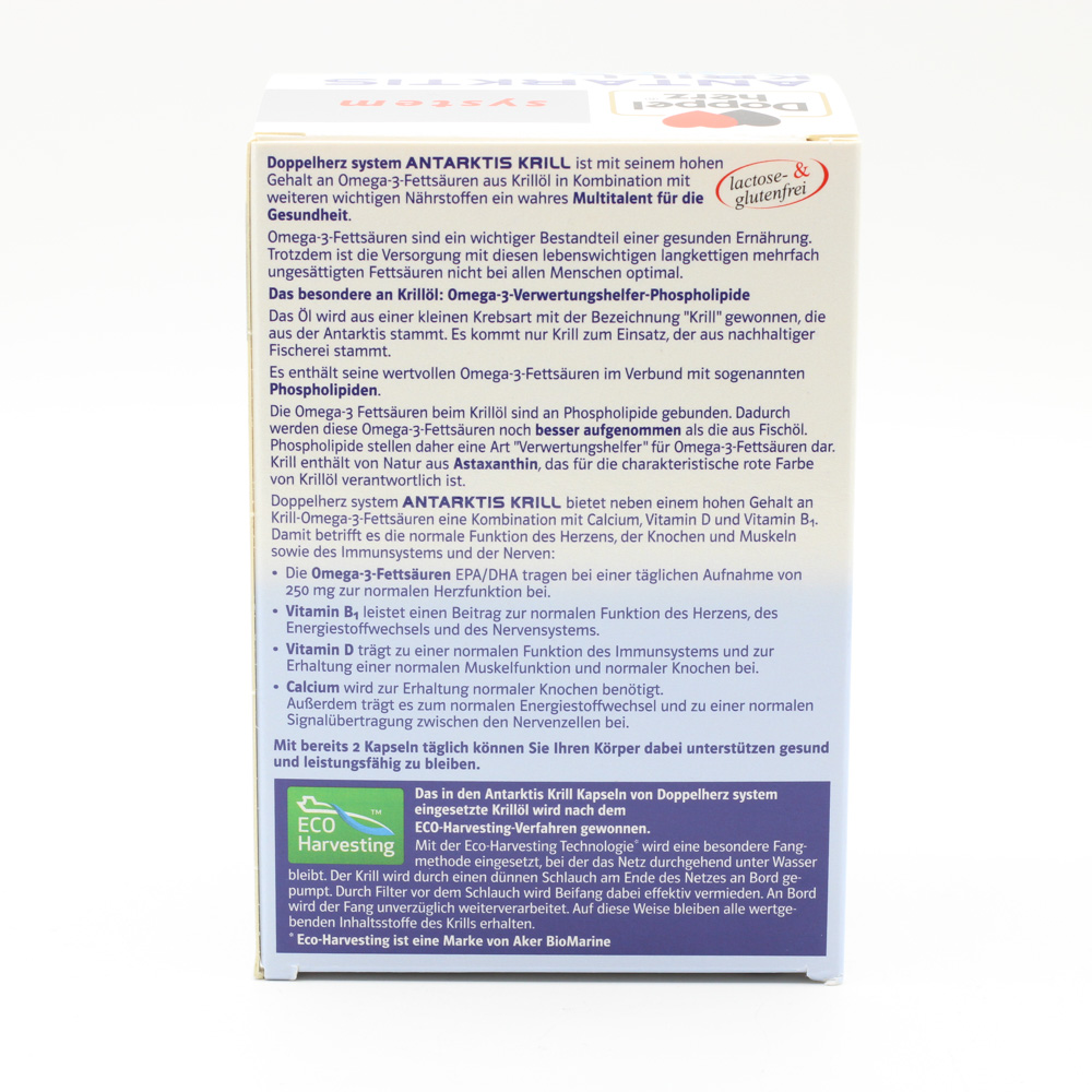 DOPPELHERZ Antarktis Krill system Kapseln