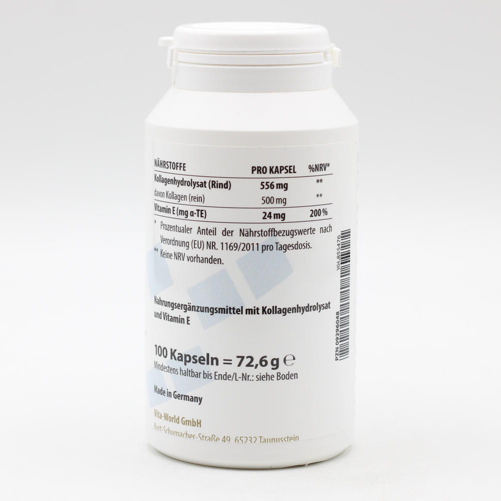 KOLLAGEN HYDROLYSAT 500 mg Kapseln