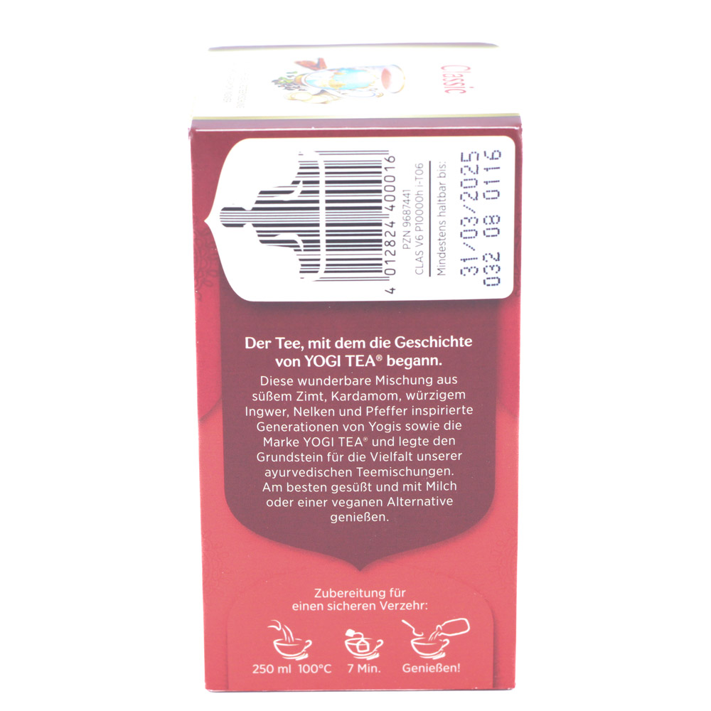 YOGI TEA Classic Bio Filterbeutel
