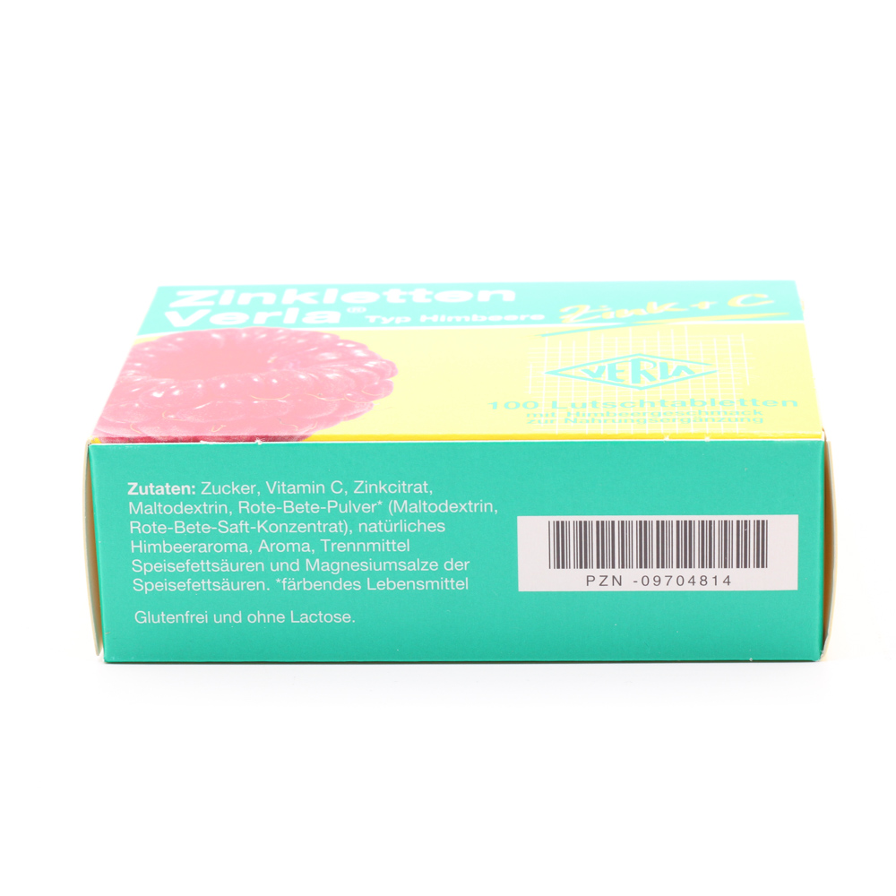 ZINKLETTEN Verla Himbeere Lutschtabletten