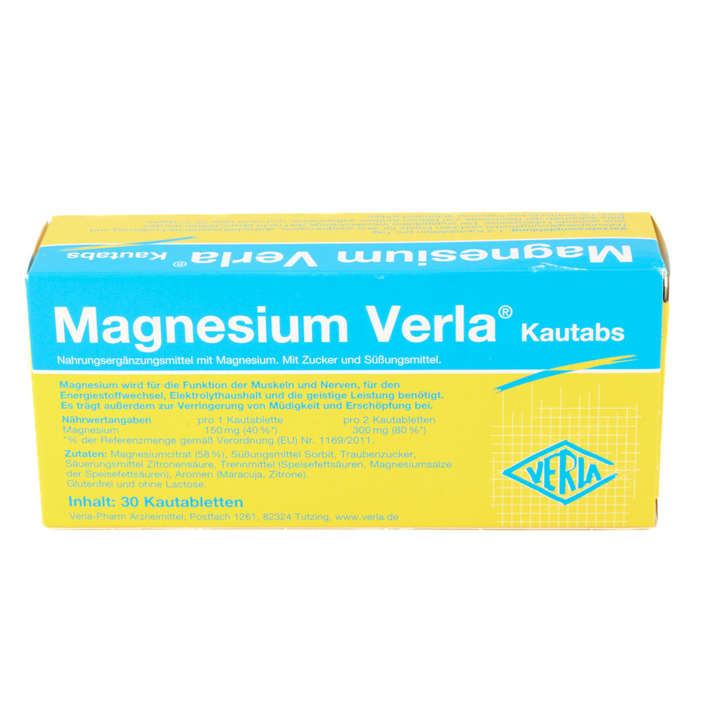 MAGNESIUM VERLA Kautabs