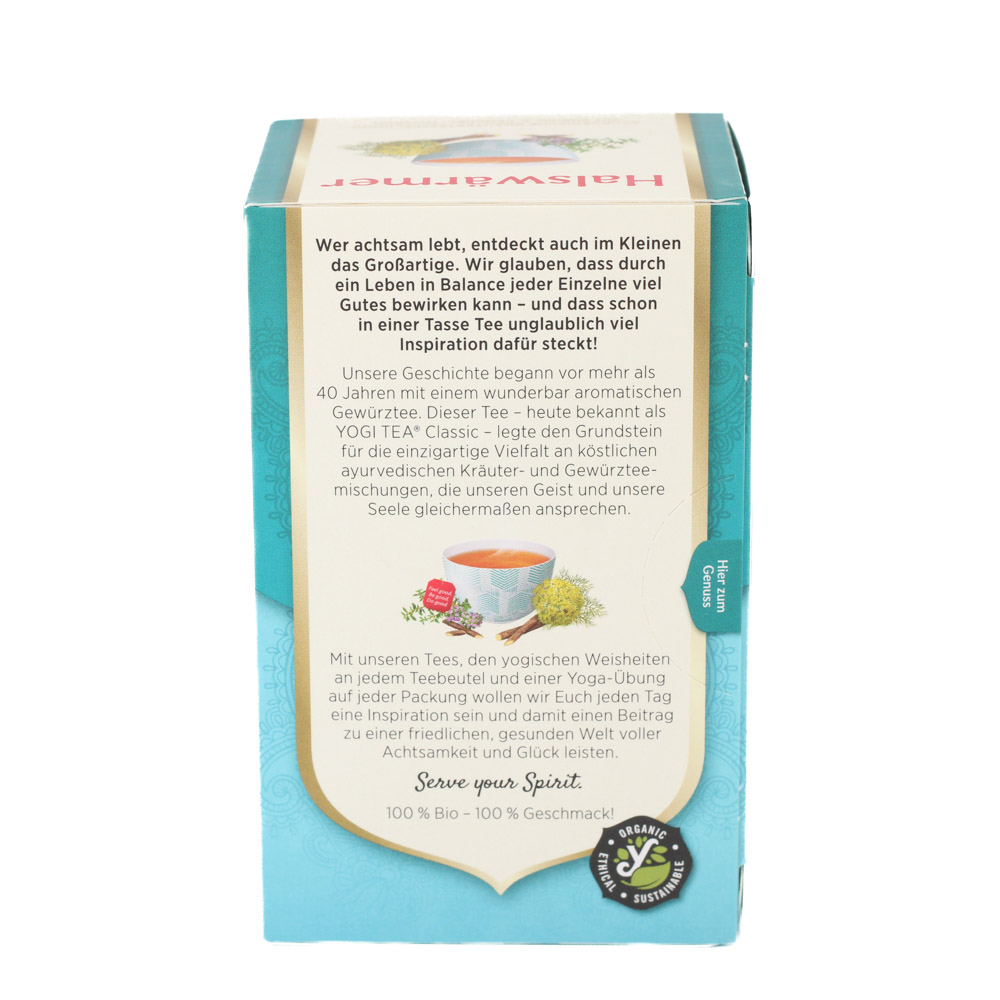 YOGI TEA Halswärmer Bio Filterbeutel
