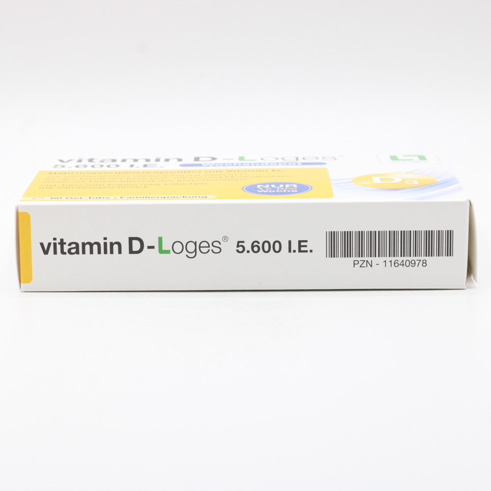 VITAMIN D-LOGES 5.600 I.E. Wo.Depot Kautabl.Fam.Pa