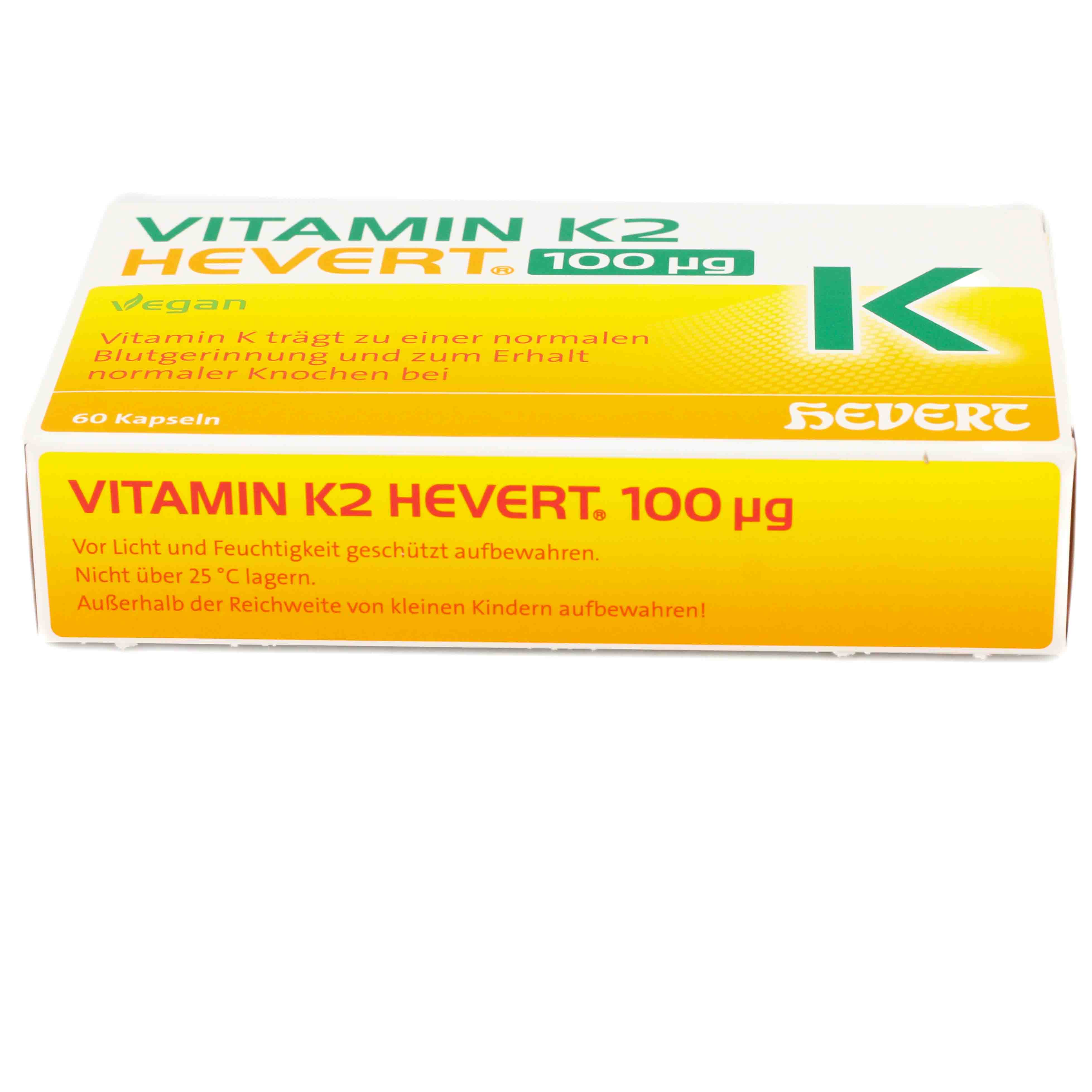VITAMIN K2 HEVERT 100 μg Kapseln