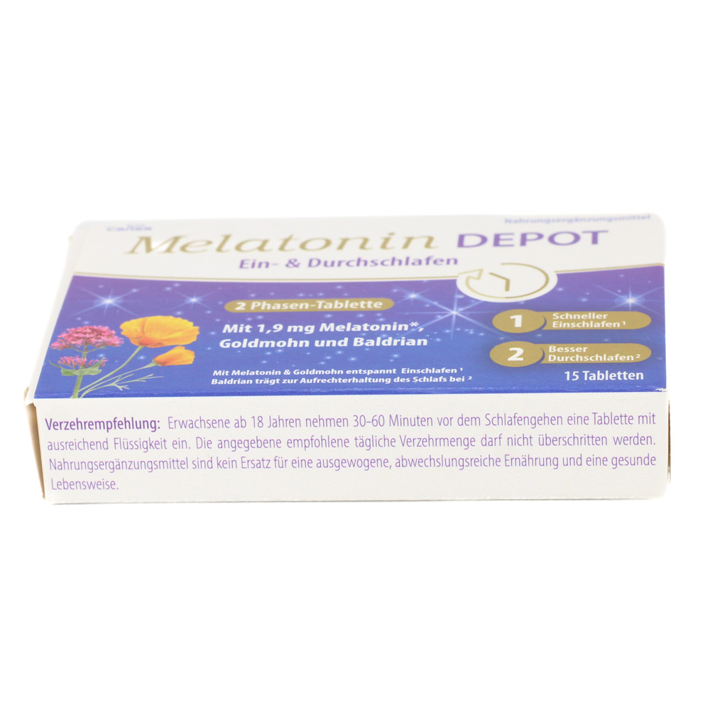 MELATONIN DEPOT Ein- & Durchschlaf-Tabletten