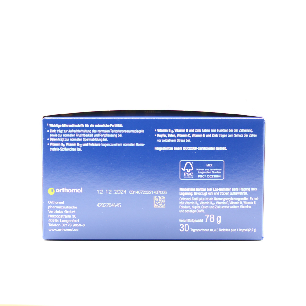 ORTHOMOL Fertil Plus Kapseln