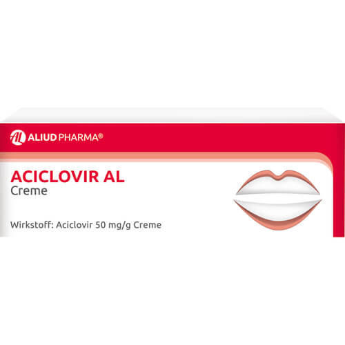 Aciclovir AL Creme bei Lippenherpes