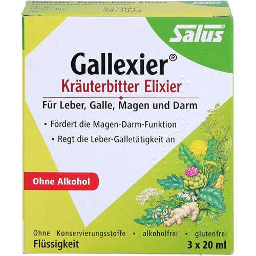 GALLEXIER Kräuterbitter Elixier Salus Flü.z.E.