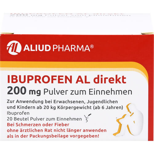 IBUPROFEN AL direkt 200 mg Pulver zum Einnehmen