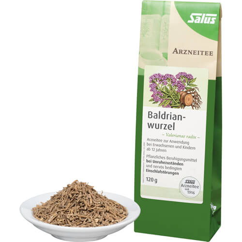 BALDRIANWURZEL Tee Bio Valerianae radix Salus