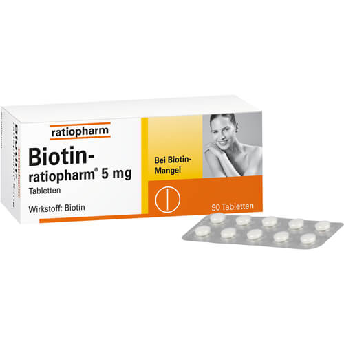 BIOTIN-RATIOPHARM 5 mg Tabletten