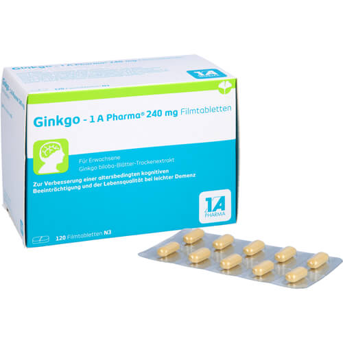 GINKGO-1A Pharma 240 mg Filmtabletten