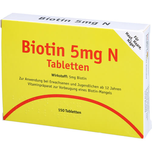 BIOTIN 5 mg N Tabletten