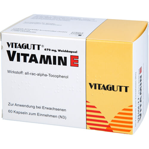 VITAGUTT Vitamin E 1000 Weichkapseln