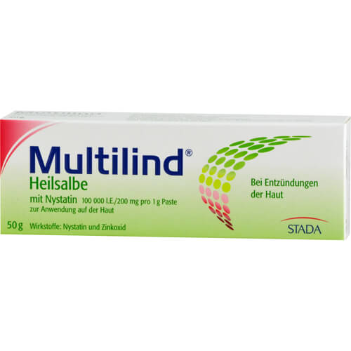 MULTILIND Heilsalbe m.Nystatin u.Zinkoxid