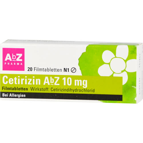 CETIRIZIN AbZ 10 mg Filmtabletten