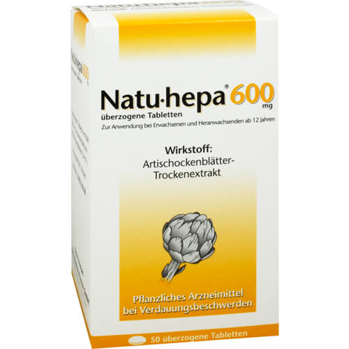 NATU HEPA 600 mg überzogene Tabletten