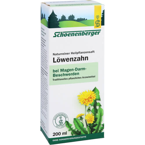 LÖWENZAHN SAFT Schoenenberger