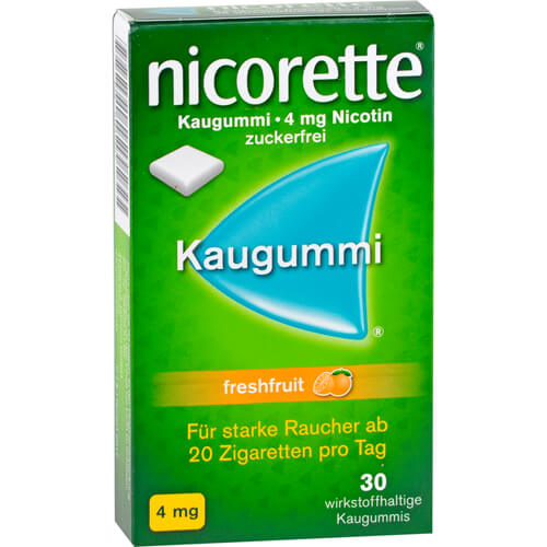 NICORETTE Kaugummi 4 mg freshfruit