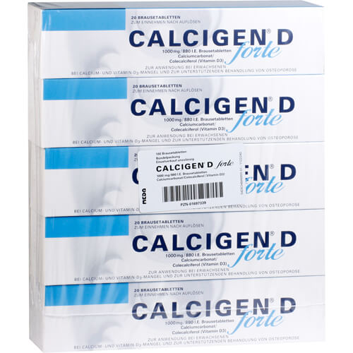 CALCIGEN D forte 1000 mg/880 I.E. Brausetabletten