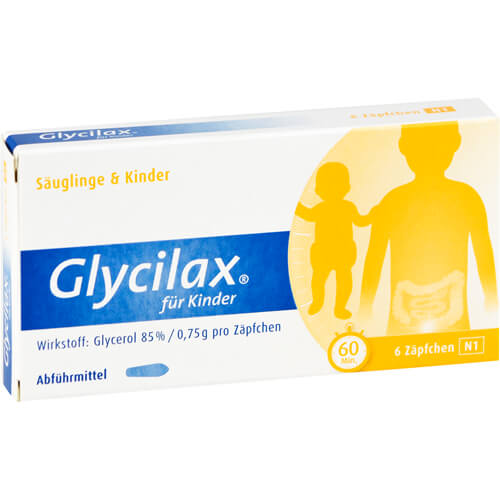 GLYCILAX Suppositorien für Kinder