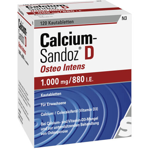 CALCIUM SANDOZ D Osteo intens Kautabletten