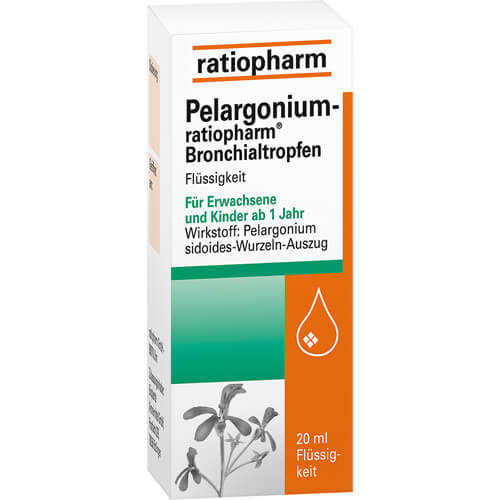 PELARGONIUM-RATIOPHARM Bronchialtropfen