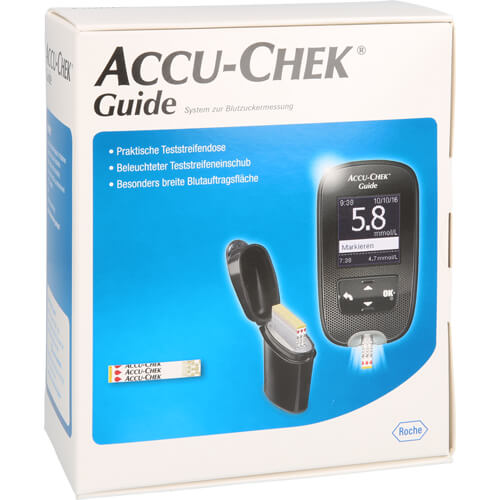 ACCU-CHEK Guide Blutzuckermessgerät Set mmol/l