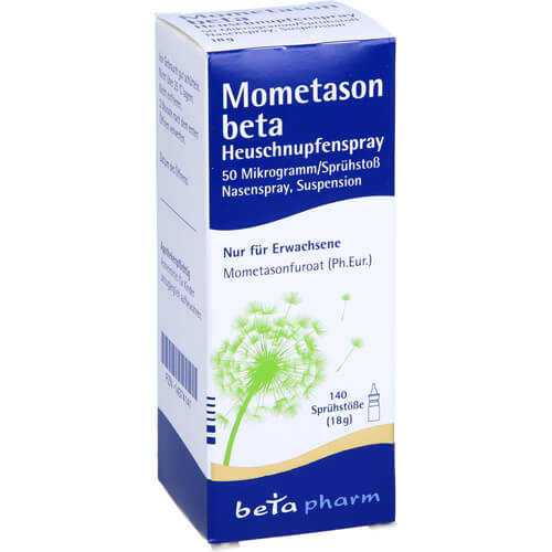 MOMETASON beta Heuschnupfenspray 50μg/Sp.140 Sp.St