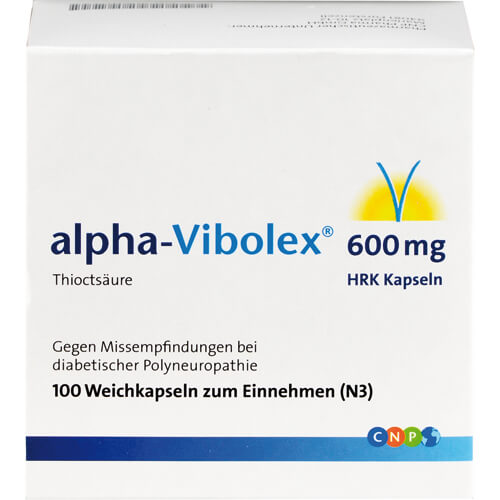 ALPHA VIBOLEX 600 mg HRK Weichkapseln