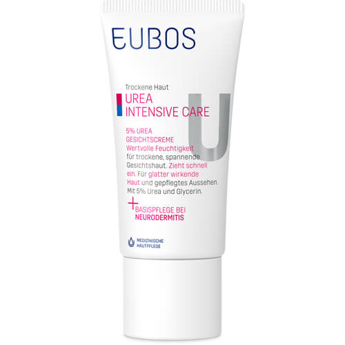 EUBOS TROCKENE Haut Urea 5% Gesichtscreme