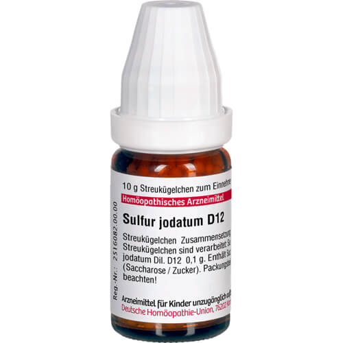 SULFUR JODATUM D 12 Globuli